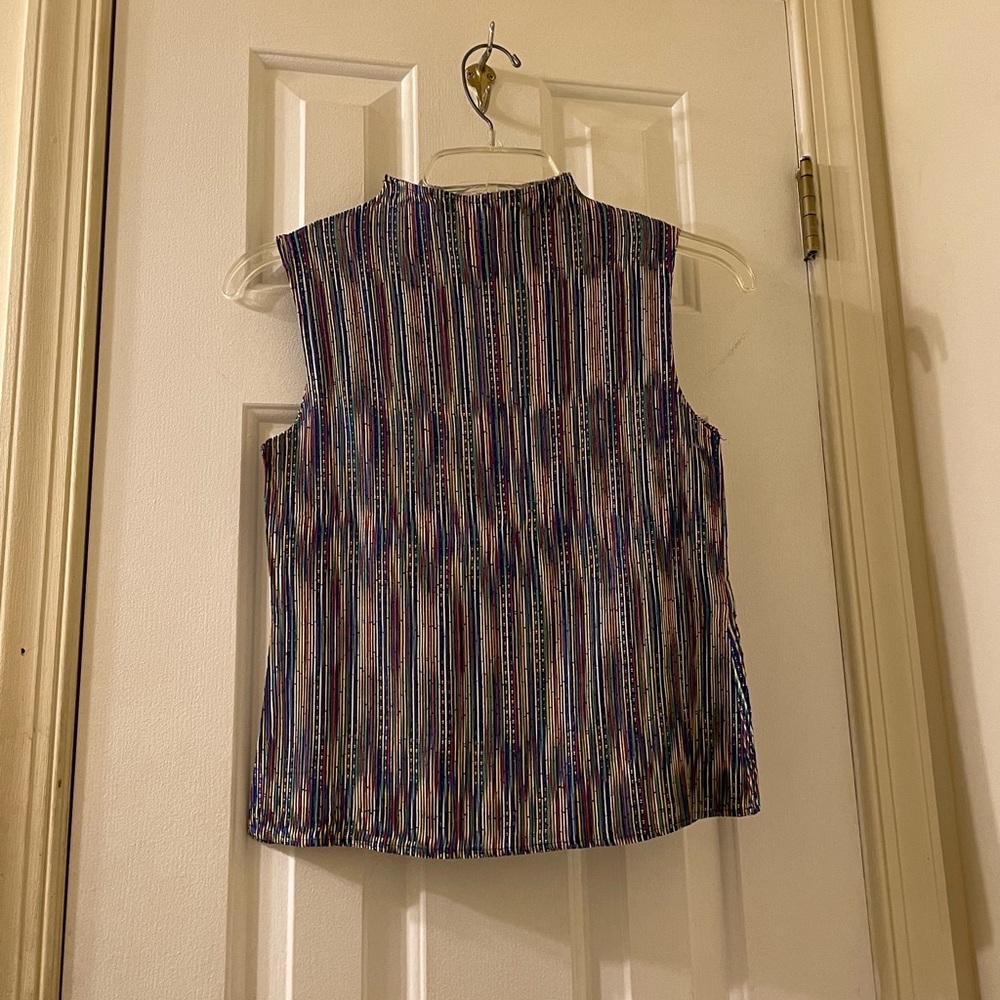 Petite Sophisticate Sleevesless Top